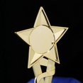 thumbnail image 2 of 29cm Competitions Plastic Trophy Kids Ribbon Star Reward Trophy Creative Activity Award Cup, 2 of 4