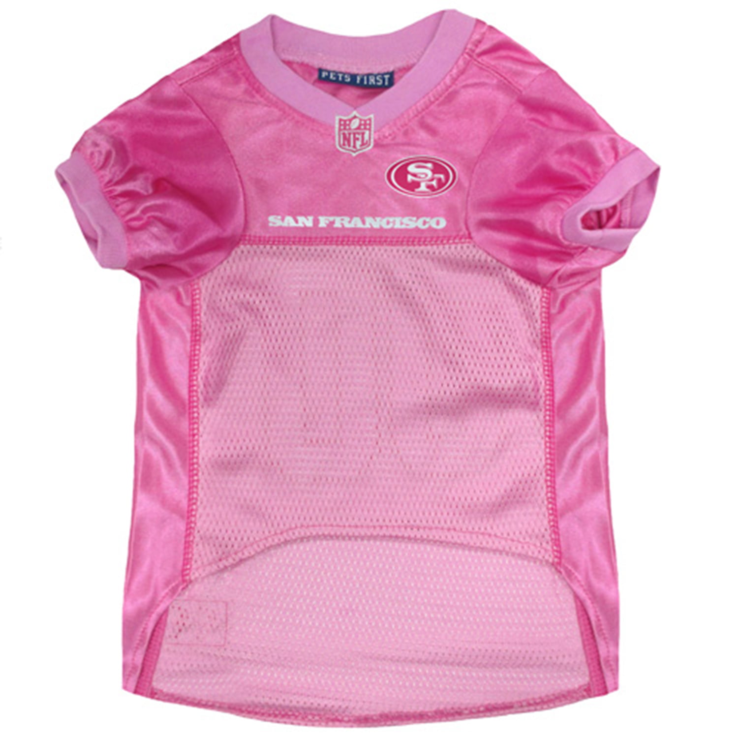 49ers jersey pink
