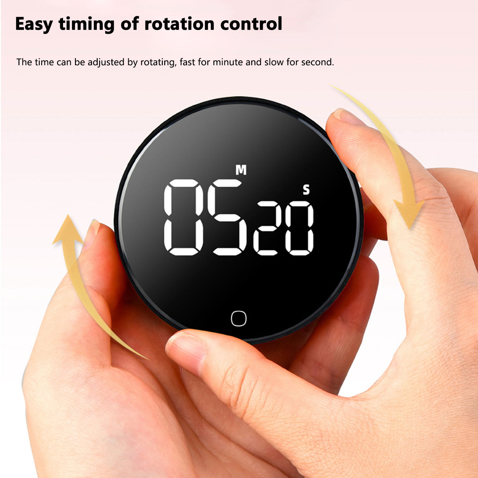 Baseus LED Digital Kitchen Timer For Cooking Shower Study Stopwatch Alarm  Clock Magnetic Electronic Cooking Countdown Time Timer