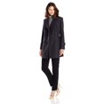 thumbnail image 1 of Anne Klein womens Classic Double-breasted Pea Coat, Charcoal, Medium US, 1 of 3