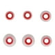 thumbnail image 5 of Almohadillas para auriculares de silicona, aislamiento de ruido suave, 3 tamaños, tapones para los oídos de repuesto para orificio de sonido de 4,5 a 6,5mm, 6 uds., 5 of 8