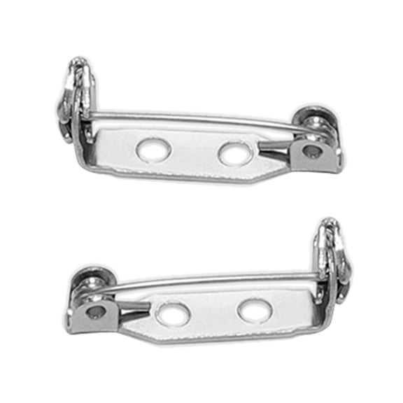 WINDLAND Adhesive Brooches Clip Lapel Pins Safety Pins DIY Blank Base for Jewelry Making