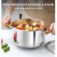 thumbnail image 2 of Koch Systeme CS 6QT Stainless Steel Stockpot with Lid, 2 of 7