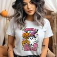 thumbnail image 2 of Ghouls Just Wanna Have Fun Ghost Pumpkin Gamer Halloween T-Shirt, Ash, Size 2XL, 2 of 6