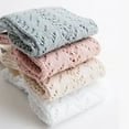 thumbnail image 3 of Chaussettes Hautes Jusqu'aux Genoux pour Fille, Crotchet, Ajourées, Nœud, Bas Tube, 3 of 6