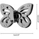 thumbnail image 2 of Cerradura de giro en forma de mariposa, cerradura de bolso, cerradura de giro de pulgar, cierre de hebilla de captura de bricolaje para hacer bolsos, libro, tela de cuero, bolso, billetera (, 2 of 5