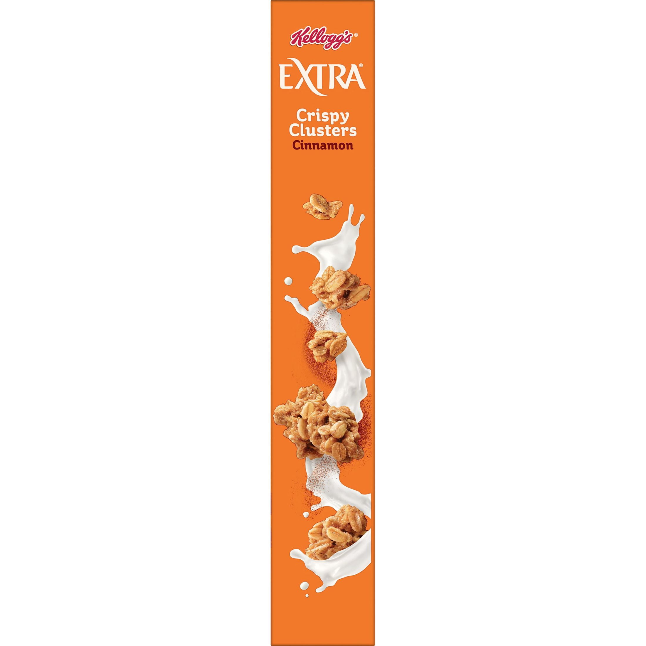 Kellogg's Extra Granola Cereal, Fiber Cereal, Family Breakfast, Cinnamon, 20.6oz Box (1 Box)