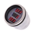 thumbnail image 2 of Car Boat Digital Tachometer Water Temperature Meter Oil Pressure Gauge 52mm 3 In 1 Multi-Function Gauge With NPT-1/8 Sensors ,Wide Applicability, 2 of 7