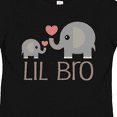 thumbnail image 4 of Inktastic Lil Bro Matching Elephant Boys Toddler T-Shirt, 4 of 5