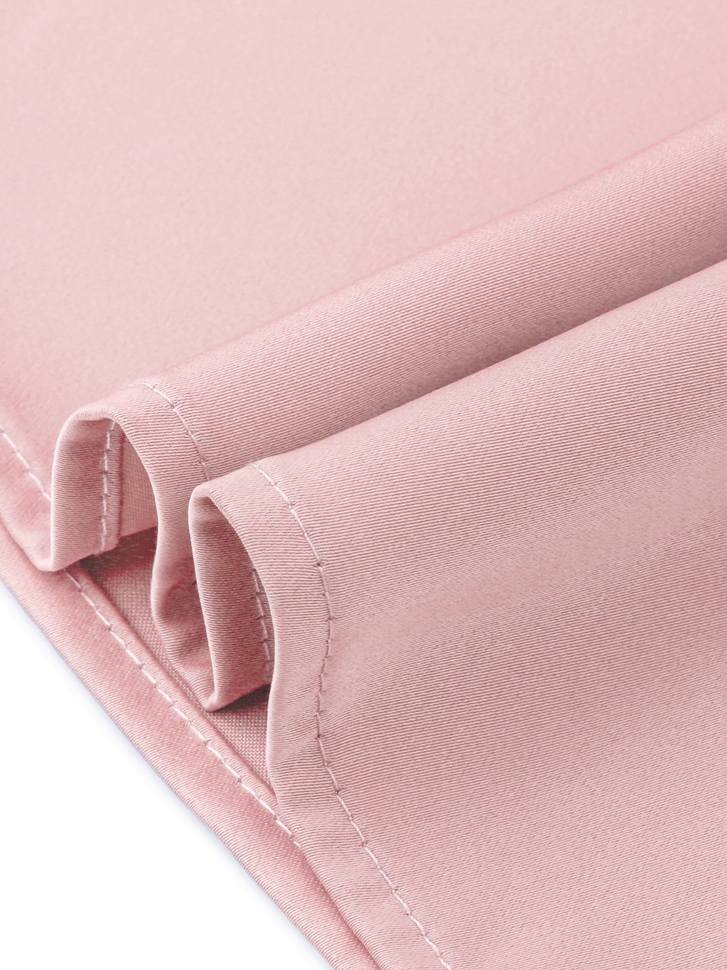 DARING DIVA Women's Satin Boat Neck 3/4 Sleeve Business Shirt XS Dusty Pink