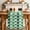 Green White, variant on St. Patrick's Day Table Runner 48 Inches Long Farmhouse Dress Scarves, Spring Green Lucky Clovers Shamrock Dining Tablerunner for Coffee Table/Kitchen Island/Party Décor, 13" x 48"