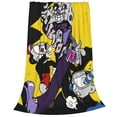 thumbnail image 3 of Devil Cuphead Mugman Flannel Blanket Ultra-Soft Micro Fleece Throw Blanket For Bed Sofa Couch Car Office Unisex Adult Fuzzy Bed Blanket Cozy Kids Throw Blanket 80"x60", 3 of 8