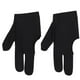 thumbnail image 2 of Guantes de billar ANGGREK 2 piezas mano izquierda profesional tres dedos negro, 2 of 8