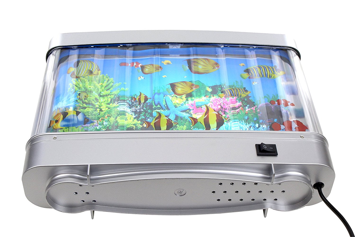 Lightahead LCD Scenery Artificial Tropical Fish Aquarium Decorative Lamp Virtual Ocean in Motion 