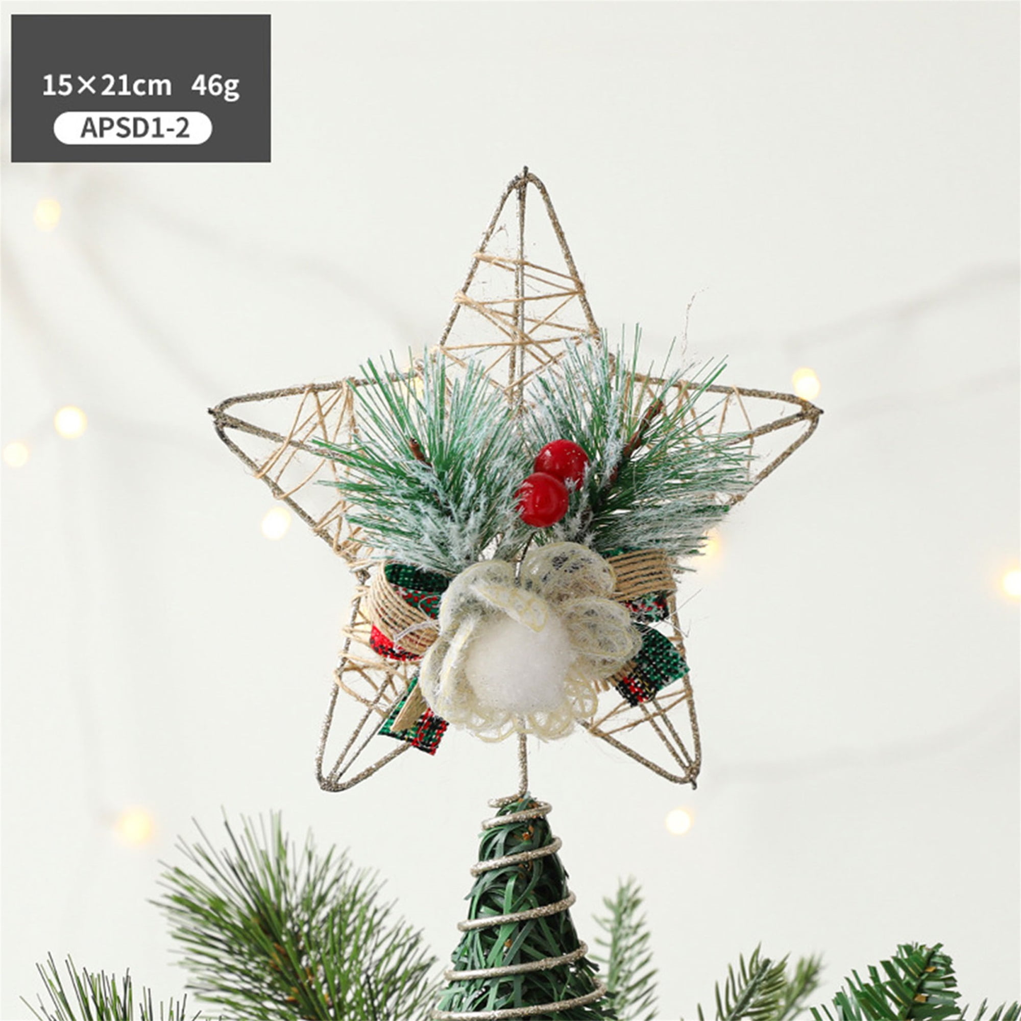 DIY Christmas tree gift topper – makeandtell