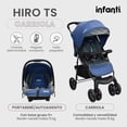 thumbnail image 2 of Carriola Para Bebé Travel System Hiro Infanti Azul, 2 of 7
