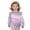 Axolotl & Galaxy, variant on Skull Cherry Blossom Pink Print Toddler Girls Sweatshirt Crewneck Pullover Long Sleeve Tops Blouse Graphic Sweater T-Shirt Fall Winter Clothes Ruffle Shoulder, for 3-4T