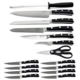 thumbnail image 3 of BergHOFF Essentials 18pc Stainless Steel Cutlery Set, Wooden Block, 3 of 9