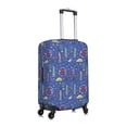 thumbnail image 3 of Balery Luggage Cover New-York City Print Suitcase Covers for Luggage Elastic Washable Suitcase Protector Fits 18-32 Inch Luggage-Small, 3 of 9