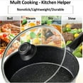 thumbnail image 3 of 10.5 Inch Pan Lid, Frying Pan Lid, Fry Pan Lid, Skillet Lid, Pan Lid with Handle Compatible with 10-10.7 Inch Kitchen Cookware, Tempered Glass Cover, 10.5", 3 of 11