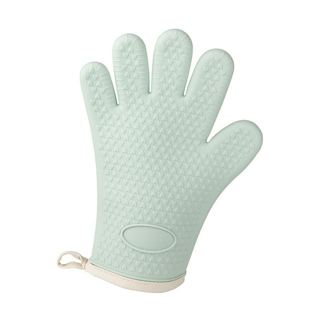 Gant de Cuisson en Silicone, Matériau de Qualité Supérieure Résistant à la Chaleur, Durable, Gants de Grillade Polyvalents pour Four à Micro-Ondes, Grille-Pain