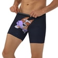 thumbnail image 3 of Lsque Bluey Pattern Men's Performance Stretch Underwear, Athletic Long Leg Briefs，Moisture-Wicking-XX-Large, 3 of 6