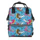 thumbnail image 1 of Disketp Sharks Summer Mochila de Pañales de Gran Capacidad con Múltiples Bolsillos, Mochila de Viaje Multifuncional para Bebé, Unisex, Moderna y Resistente, 1 of 6