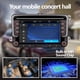 thumbnail image 2 of YZKONG estéreo de coche compatible para VW Passat Golf MK5 Jetta Caddy EOS Tiguan con Carplay inalámbrico Android Auto IPS pantalla táctil Radio de coche con cámara de respaldo, radio AM/FM, BT, puert, 2 of 5