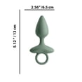 thumbnail image 5 of NS Novelties Renegade Orion Rechargeable Silicone Vibrating Anal Plug, Green, 5 of 5