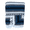 Navy Blue, variant on Authentic Mexican Blanket, Woven in Mexico, 70" x 50" Falsa for Outdoors (Red)