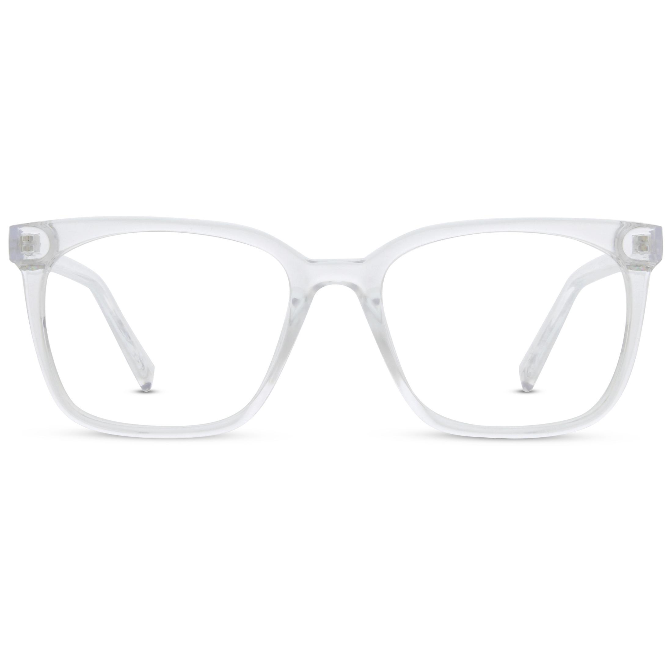 Jonas Paul Eyewear Blue Light Glasses Crystal, Magnifying Acrylic Lens, Unisex