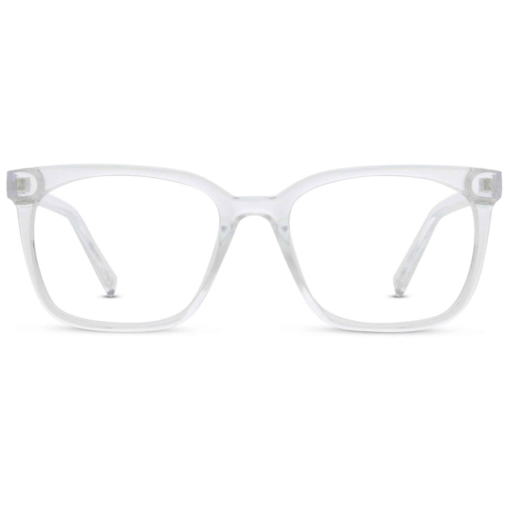Jonas Paul Eyewear Blue Light Glasses Crystal, Magnifying Acrylic Lens, Unisex