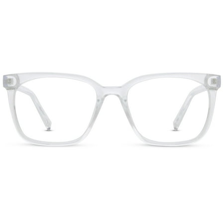 Jonas Paul Eyewear Blue Light Glasses Crystal, Magnifying Acrylic Lens, Unisex