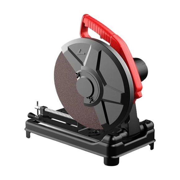 Heavy Duty Chop Saw 355mm Blade Diameter 3700RPM Steel Cutting Machine 0-45° Adjustable Dry Cut ,Easy to Use