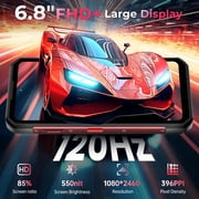 Oukitel WP56 5G Rugged Smartphone Android 15, 36GB+512GB/2TB ,16000mAh(45W), Versatile Led Light, 6.8 Fhd+ 120Hz,108MP Camera,128dB Loud Speaker Waterproof, Nfc/Gps/Ots
