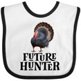 thumbnail image 3 of Inktastic Turkey Hunting Future Hunter Boys Baby Bib, 3 of 4
