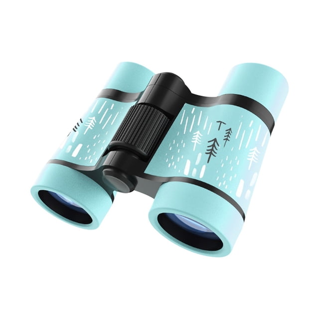 EGNMCR Telescope Portable 4 Magnification Lens Binoculars For 3-7 Years Old Kids Gift Telescope Lens Binoculars