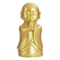 thumbnail image 2 of Estatua de Resina Dorada Macarena Decorativa de Meditación para Sala de Jardín Buda de pie, 2 of 8
