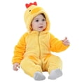 thumbnail image 1 of Pijama de franela con forma de pollo para bebés de 30 a 36 meses de Costume MerryJuly, 1 of 7