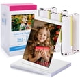 thumbnail image 1 of Kit de papel fotográfico y tinta MarkDomain KP-108IN, 108 hojas de 4 x 6 pulgadas, 1 of 9
