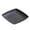 E, variant on Square Dinner Plates, Plastic Picnic Plates Reusable, Square Dessert Snack, Lunch Appetizer Salad Plates, Kitchen Dinnerware Dishes for Camping Party Grill