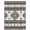 Turquoise, variant on Turquoise Red Boho Waterproof Fabric Shower Curtain,Southwestern Ethnic Aztec Retro Geometric Waterproof Fabric Shower Curtain for Bathroom Bathtubs Shower Curtains with 12 Hooks Standard 66x72