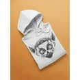 thumbnail image 3 of Hand Drawing Lemur Hoodie Women -Image by Shutterstock, Female Large, 3 of 4