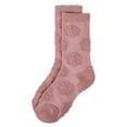 thumbnail image 3 of MeMoi Women's Flower Burst Dimensional Crew Socks - Womens - Female, 9-11, Rose, 3 of 3