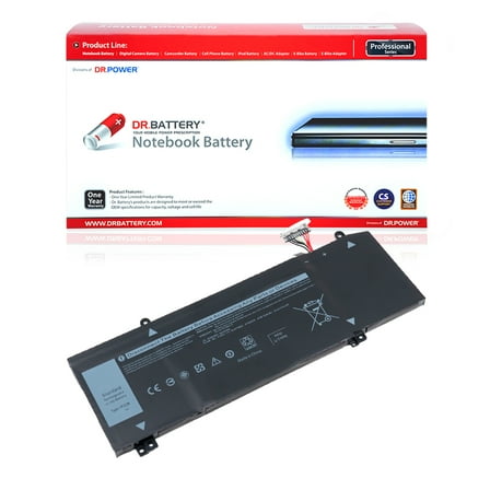 DR. BATTERY - Replacement for Dell G7 15 7590 / 17 7790 / 06YV0V / 0JJPFK / 1F22N / XRGXX