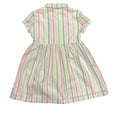 thumbnail image 2 of GAP Kid's Girl's 100% Cotton Short Sleeved Comfort Relaxed Fit Dress (Stripe, XL (14/16)), 2 of 2