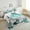 Blue Green, variant on Pink Girly Dress Bedding Sets Queen Size Modern Women Black White Stripe Comforter Set Romantic Makeup Themed Bedding Comforter Sets Golden Polka Dots Down Comforter Perfume Print Duvet Sets