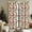 White, variant on Lunxisen 2 Pcs Christmas Curtains for Living Room Grommet Snowflakes Decorations Printed Room Window Drapes(53*84in)