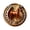 C, variant on SmartBy Brooch Pin Retro Golden Horseshoe Design Scratch Resistant Brooch Round Shape Lapel Badge Clothes Accessories