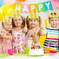 thumbnail image 4 of Birthday Party Crowns for Kids, Pack of 10, Golden Paper Birthday Hats, Adjustable and Reusable, Royalty Party Decorations, Crown Party Supplies (11 Styles Optional), 4 of 8